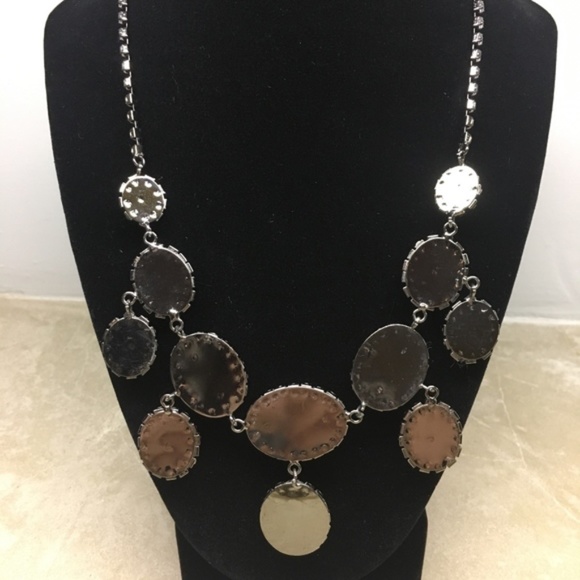 David's Bridal Rhinestone Statement Necklace - Picture 5 of 6